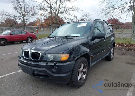 2001 BMW X5 3.0 from USA, damaged, VIN WBAFA53551LM72509